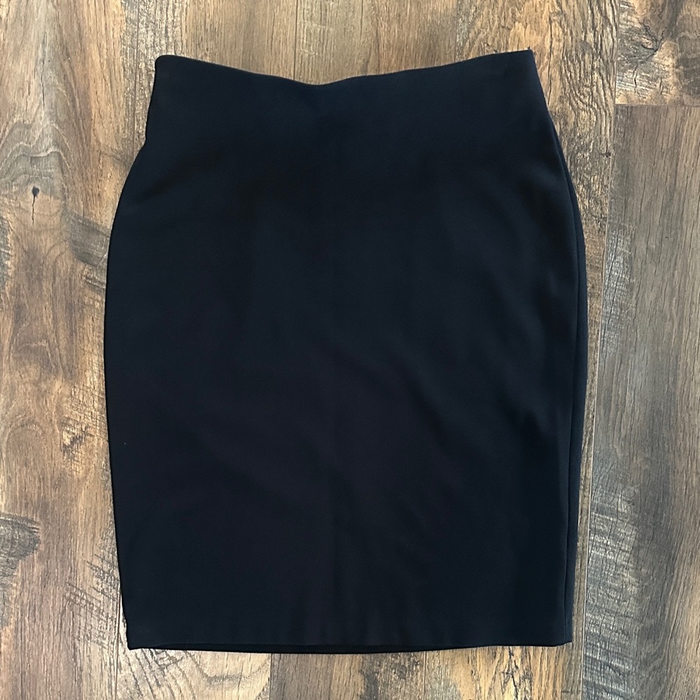 Philosophy Black Knit Pencil Skirt